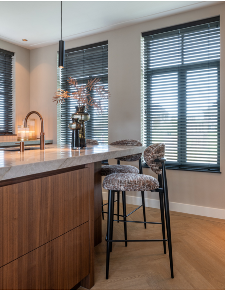 moderne barstol stof design køkkenø høj køkken