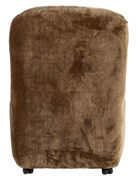 spisebordsstol hjul moderne stof design drejbar drejefunktion