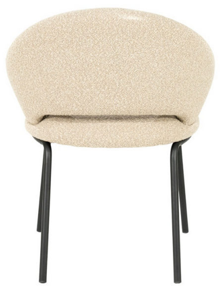 spisebordsstol moderne stof design bouclé