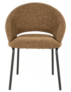 spisebordsstol moderne stof design bouclé 2