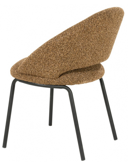 spisebordsstol moderne stof design bouclé
