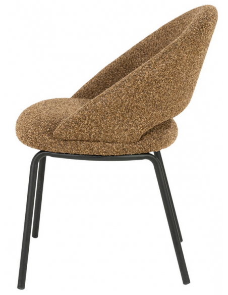 spisebordsstol moderne stof design bouclé