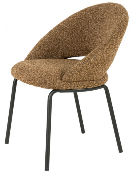 spisebordsstol moderne stof design bouclé