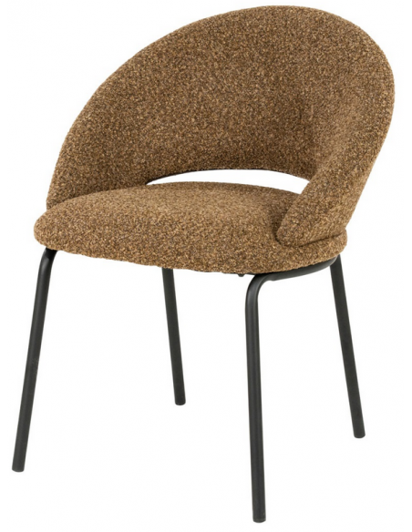spisebordsstol moderne stof design bouclé