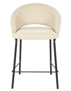 barstol ryg ryglæn stof moderne design høj 2