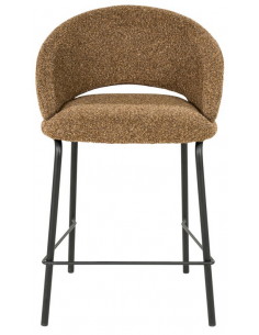 barstol ryg ryglæn stof moderne design høj 2