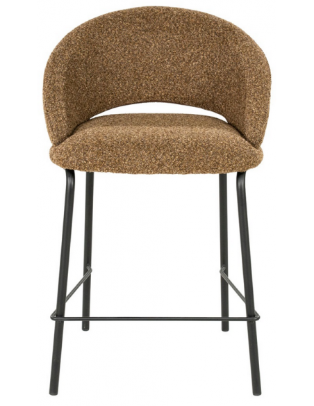 barstol ryg ryglæn stof moderne design høj