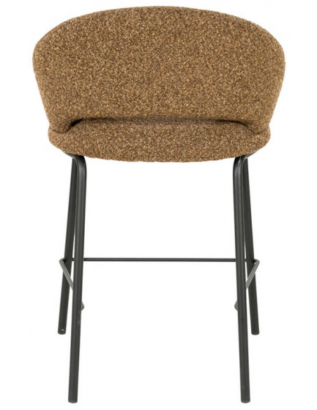 barstol ryg ryglæn stof moderne design høj