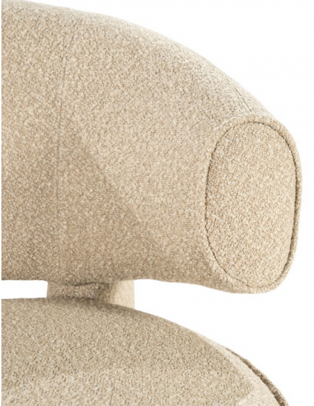 lænestol loungestol moderne nordisk design skandinavisk retro stof