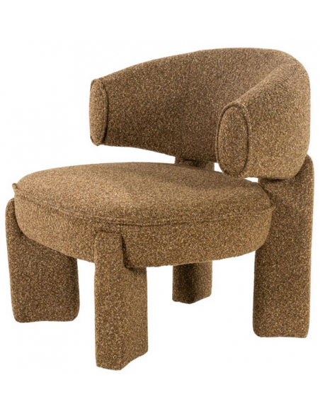 lænestol loungestol moderne nordisk design skandinavisk retro stof