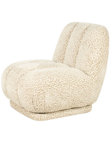 lænestol loungestol moderne nordisk design skandinavisk retro stof