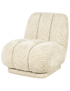 lænestol loungestol moderne nordisk design skandinavisk retro stof