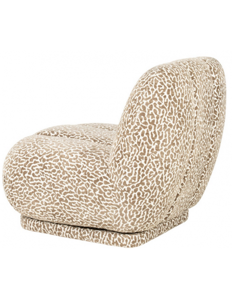 lænestol loungestol moderne nordisk design skandinavisk retro stof