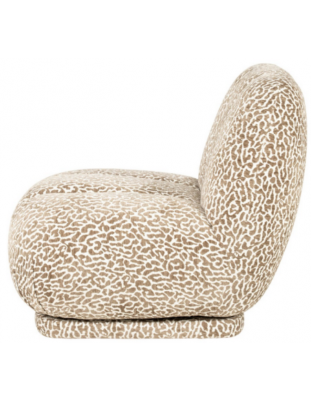 lænestol loungestol moderne nordisk design skandinavisk retro stof