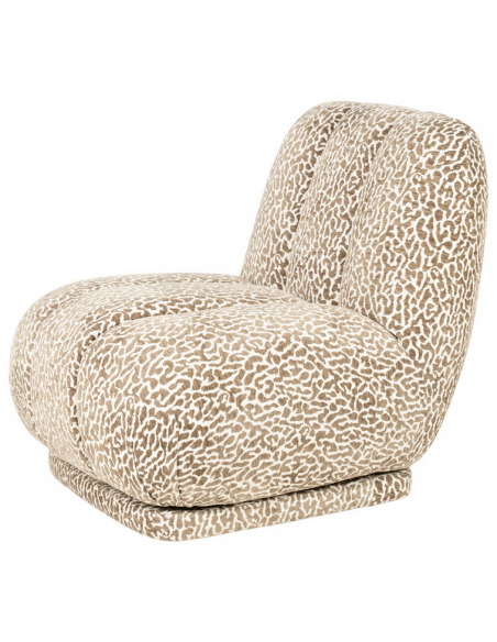 lænestol loungestol moderne nordisk design skandinavisk retro stof