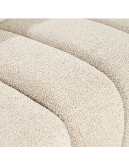 sofa 3 personer moderne nordisk design skandinavisk retro gammeldags stof