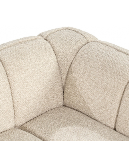 sofa 3 personer moderne nordisk design skandinavisk retro gammeldags stof