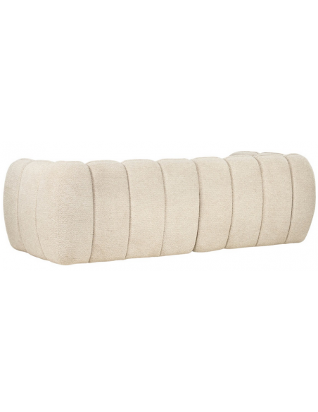 sofa 3 personer moderne nordisk design skandinavisk retro gammeldags stof