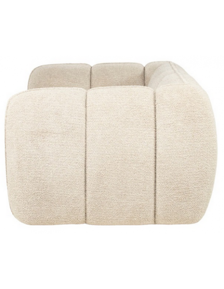 sofa 3 personer moderne nordisk design skandinavisk retro gammeldags stof