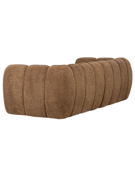 sofa 3 personer moderne nordisk design skandinavisk retro gammeldags stof