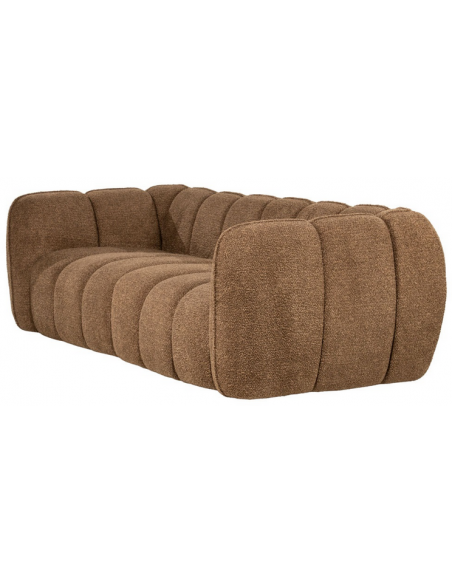 sofa 3 personer moderne nordisk design skandinavisk retro gammeldags stof