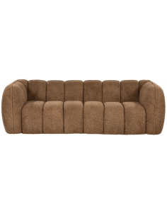 sofa 3 personer moderne nordisk design skandinavisk retro gammeldags stof