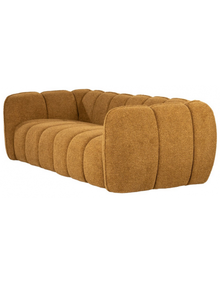 sofa 3 personer moderne nordisk design skandinavisk retro gammeldags stof