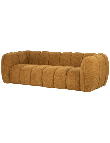 sofa 3 personer moderne nordisk design skandinavisk retro gammeldags stof