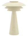 Bordlampe i metal H42,4 x Ø30 cm 1 x E27 - Beige