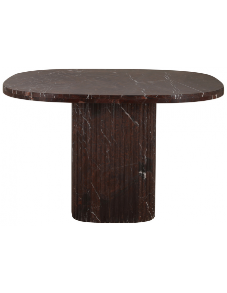 Spisebord firkantet kvadratisk keramik marmor moderne design 120