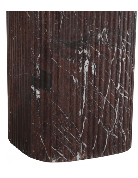 Spisebord firkantet kvadratisk keramik marmor moderne design 120