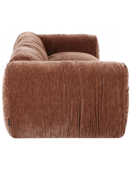 sofa stof moderne design brun stor bred flyder luksus