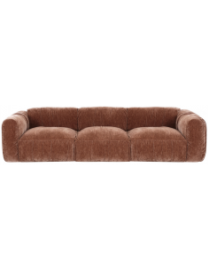 sofa stof moderne design brun stor bred flyder luksus