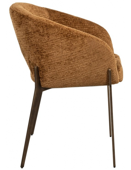 spisebordsstol armlæn stof moderne design