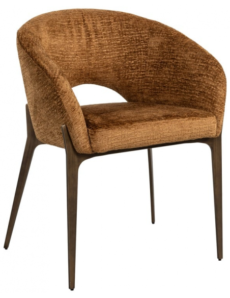 spisebordsstol armlæn stof moderne design