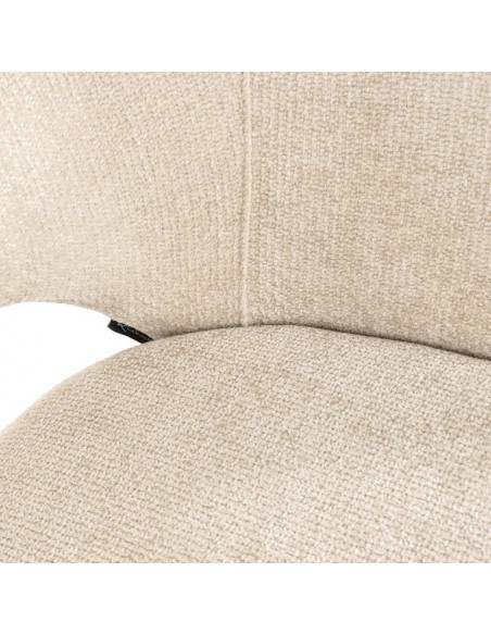 spisebordsstol armlæn stof moderne design