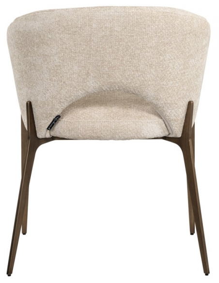 spisebordsstol armlæn stof moderne design