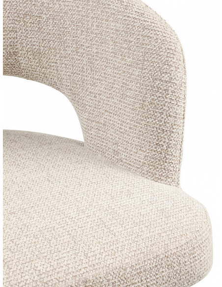 spisebordsstol armlæn stof moderne design