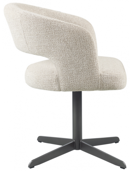 spisebordsstol armlæn stof moderne design