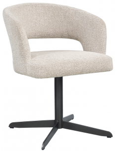 spisebordsstol armlæn stof moderne design