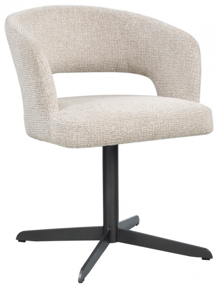 spisebordsstol armlæn stof moderne design