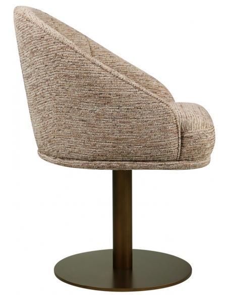 spisebordsstol armlæn stof moderne design drej drejefod drejefunktion