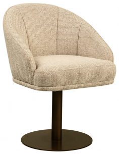 spisebordsstol armlæn stof moderne design drej drejefod drejefunktion