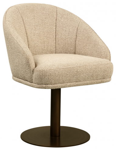 spisebordsstol armlæn stof moderne design drej drejefod drejefunktion