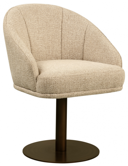 spisebordsstol armlæn stof moderne design drej drejefod drejefunktion