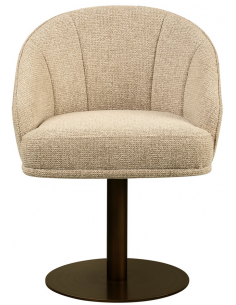 spisebordsstol armlæn stof moderne design drej drejefod drejefunktion 2