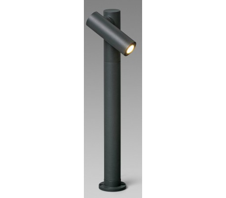 Se Spy havelampe H50 cm 1 x COB LED 6W - Mørkegrå hos Lepong.dk