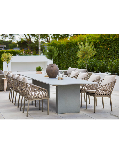 havestol aluminium havemøbler udendørsmøbler design