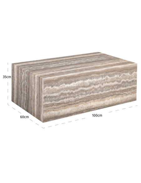 sofabord marmor look keramik design moderne stort beige