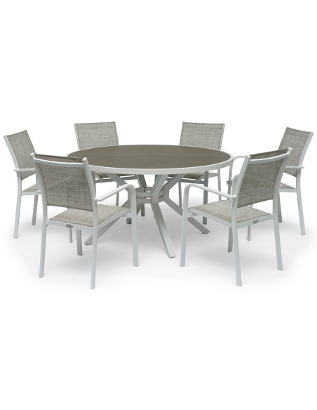 rundt havebord moderne design havemøbler udendørsindretning udendørsmøbler